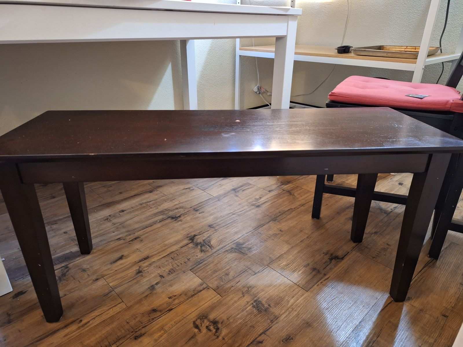 2 Deep Brown benches from Ikea