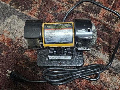 Central Machinery 3" Multipurpose Bench Grinder (Item 43533)