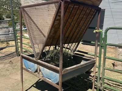Horse feeders and water troughs