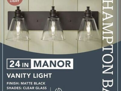 HAMPTON BAY Vanity light