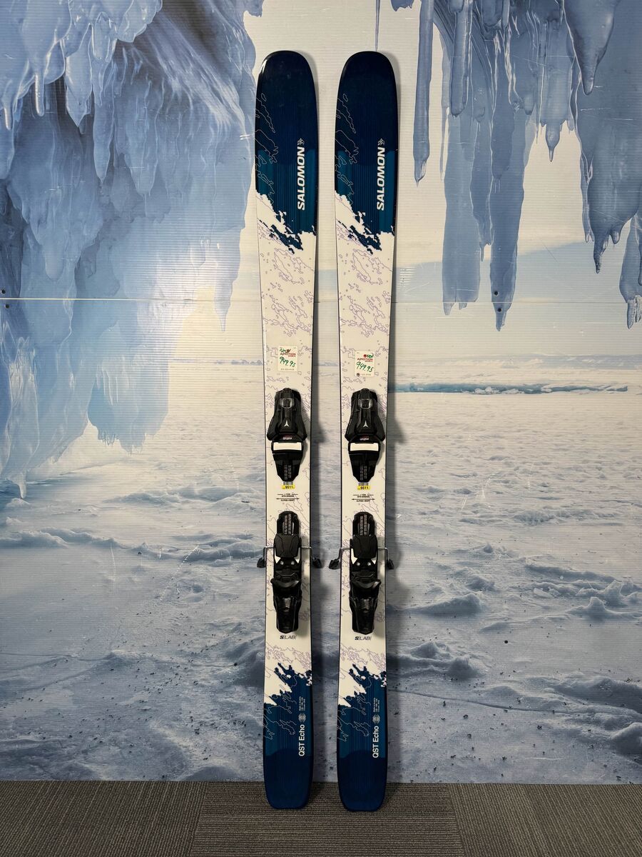 Lightly Used 2026 Salomon QST Echo Skis - 173cm w/ Atomic Strive 11 Bindings