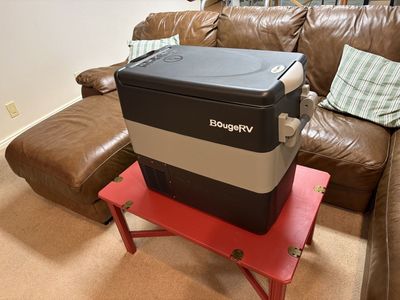 BougeRV 12 V 53 qt fridge freezer