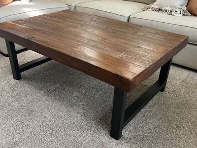 Rustic Coffee Table from Pottery Barn