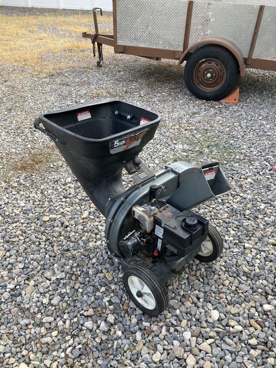 Chipper shredder. 