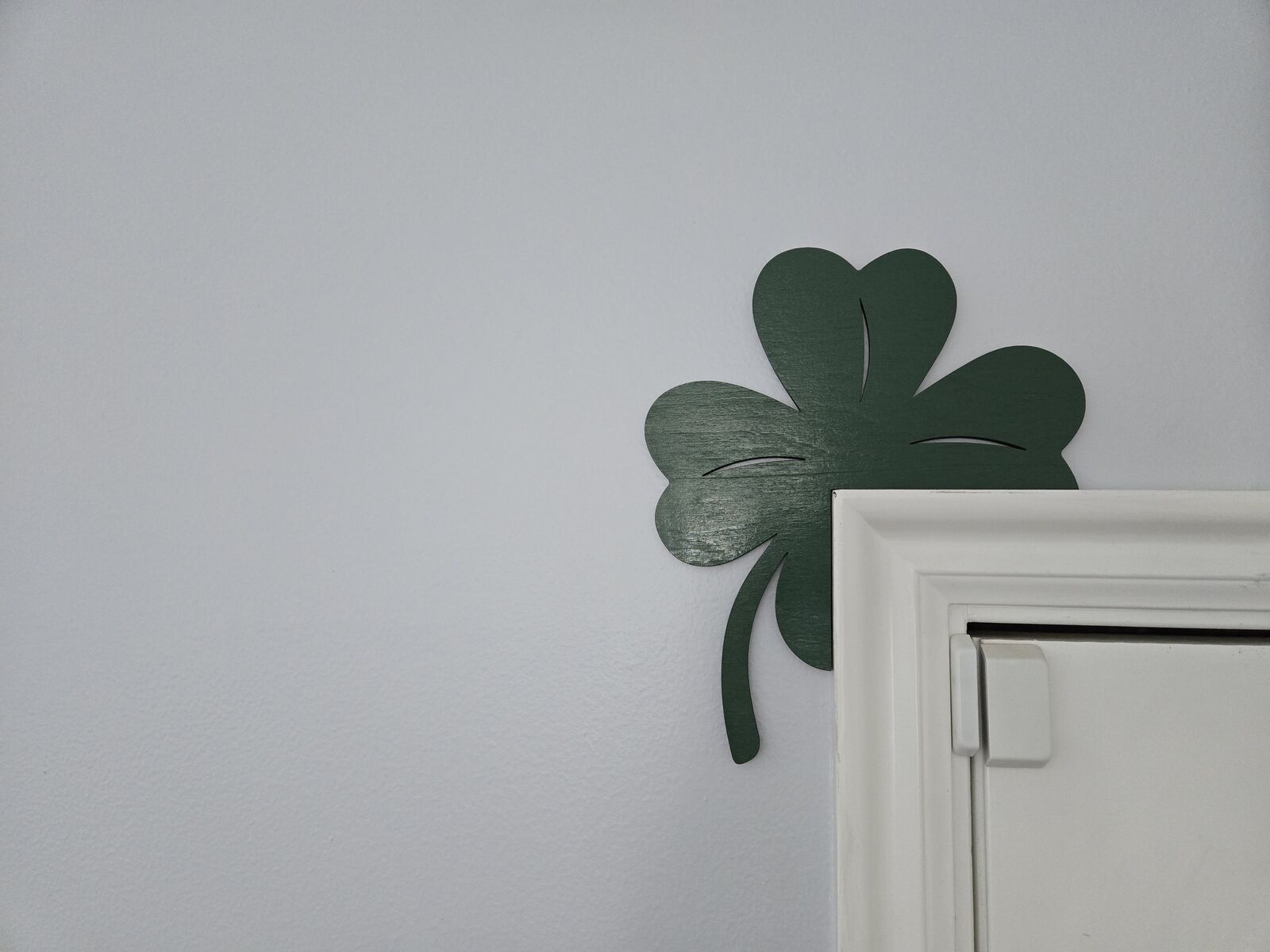 Lucky Shamrock Door Corner Decoration