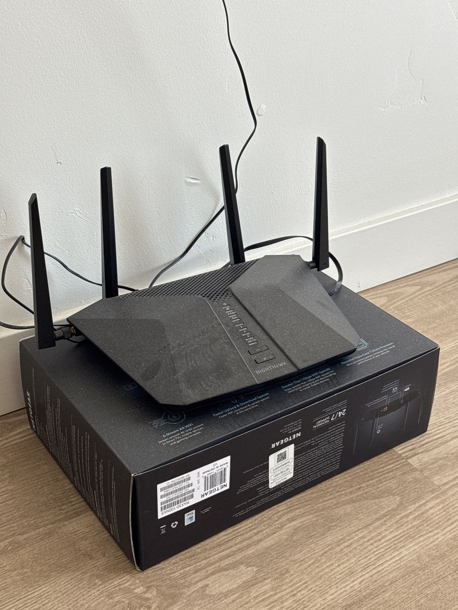 NETGEAR Nighthawk RAX50 AX5400 WiFi 6 Router - 6-Stream, Dual-Band for Gaming & Streaming