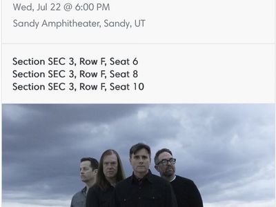 3 Jimmy Eat World tickets - Wednesday, July 22nd