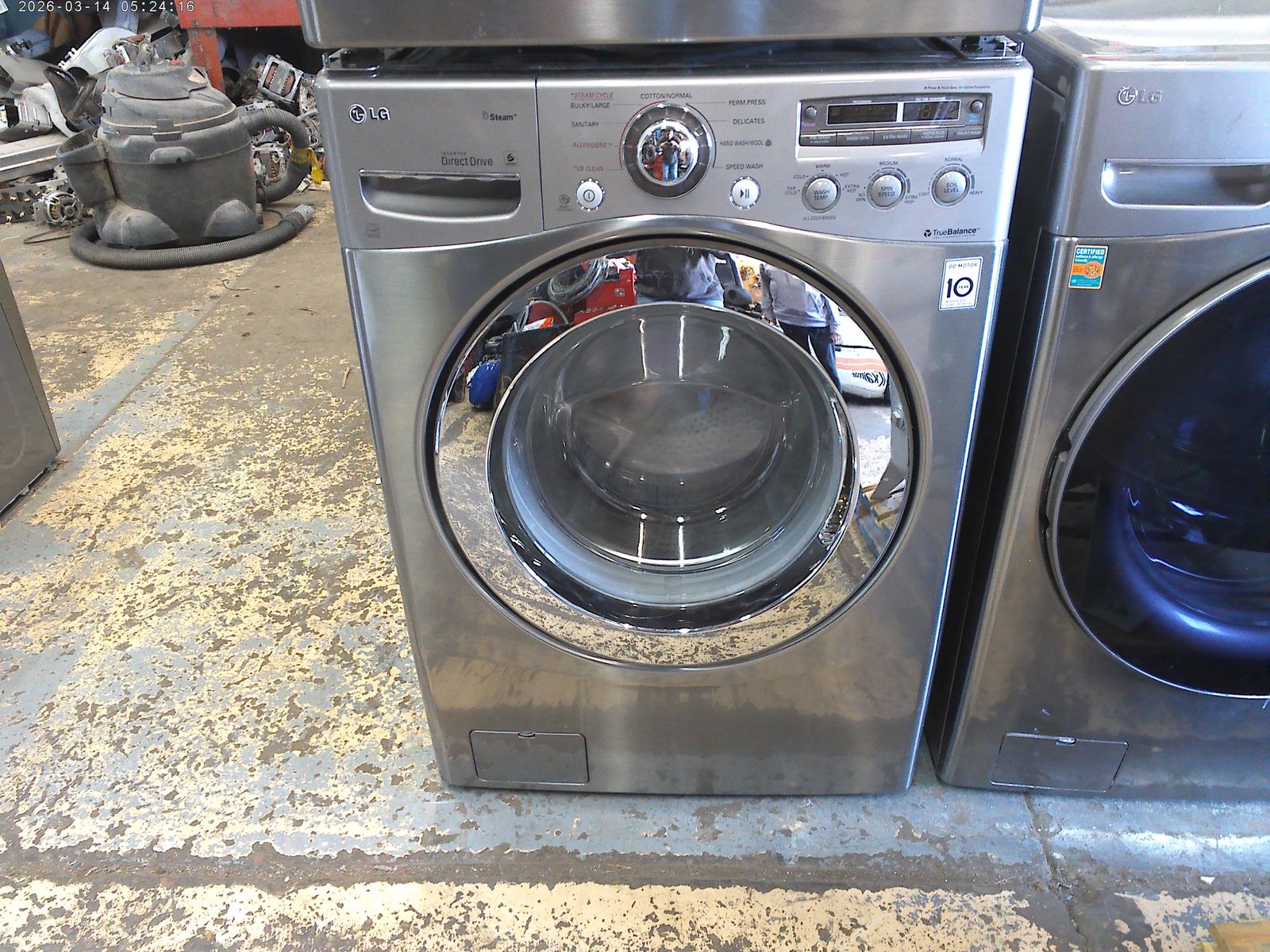 LG front load washers