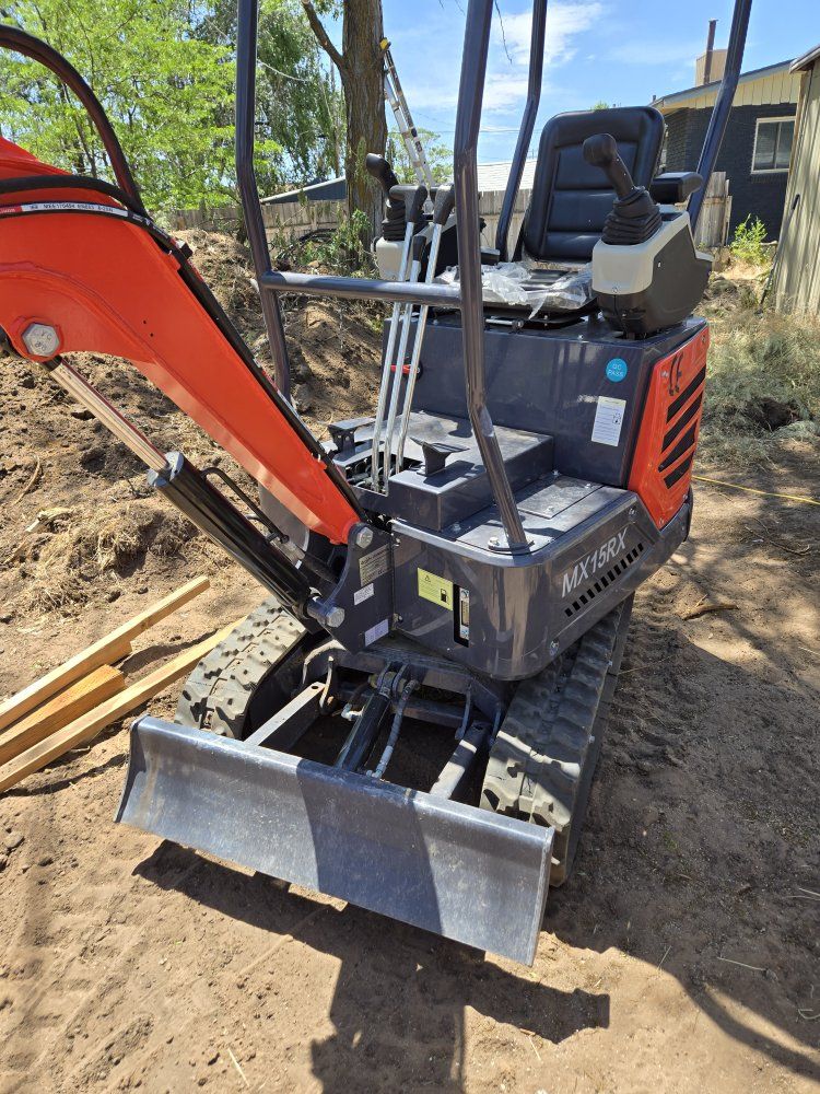 Mini x, excavator
