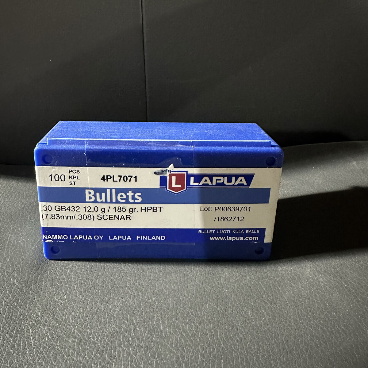 Reloading Bullets Lapua .308 185 Gr