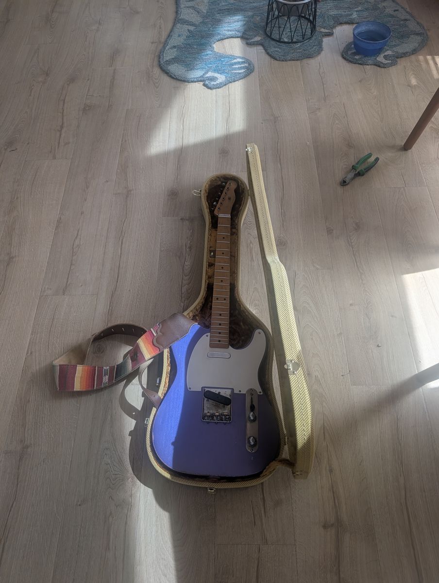 Fender Road Worn Telecaster with Custom Shop Josefina Campos pickups.