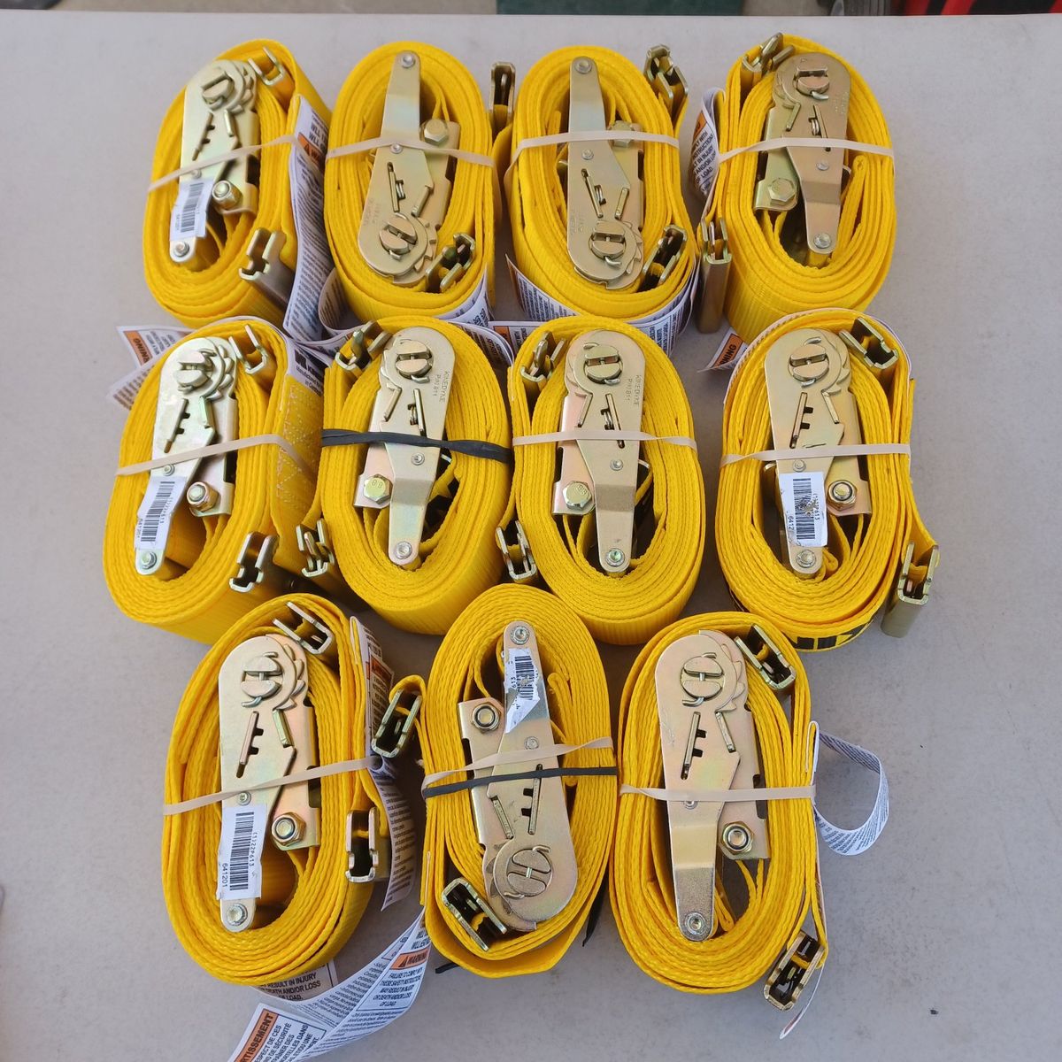 e-track ratchet tie down strap