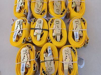 e-track ratchet tie down strap