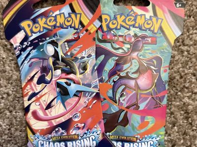 Pokemon TCG Mega Evolution Chaos Rising Booster Packs (2-Pack)