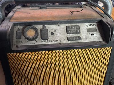 Ion job rocker Bluetooth construction speaker