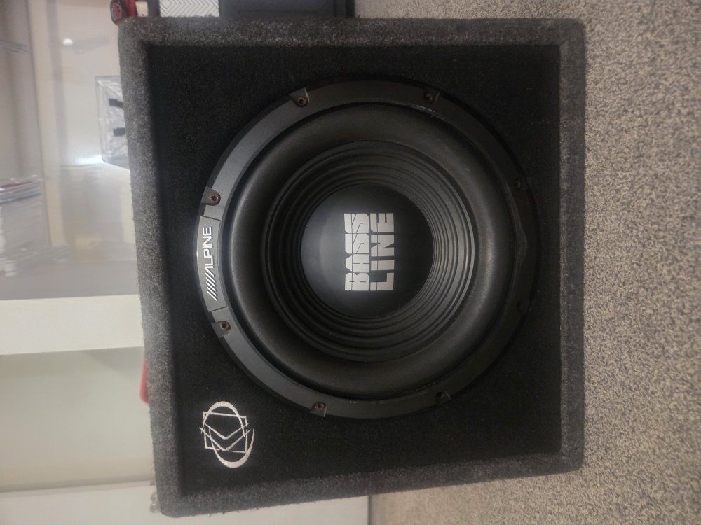 12" subwoofer