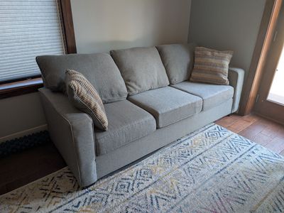 Grey couch