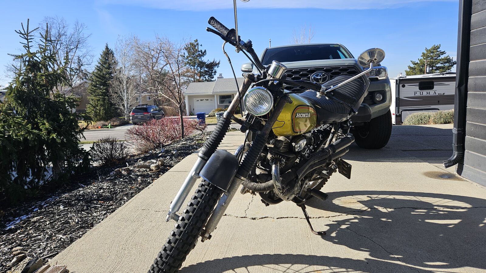 1972 Honda CL350 Scrambler