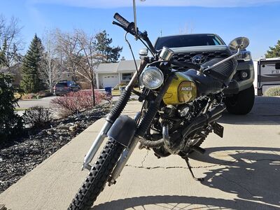 1972 Honda CL350 Scrambler