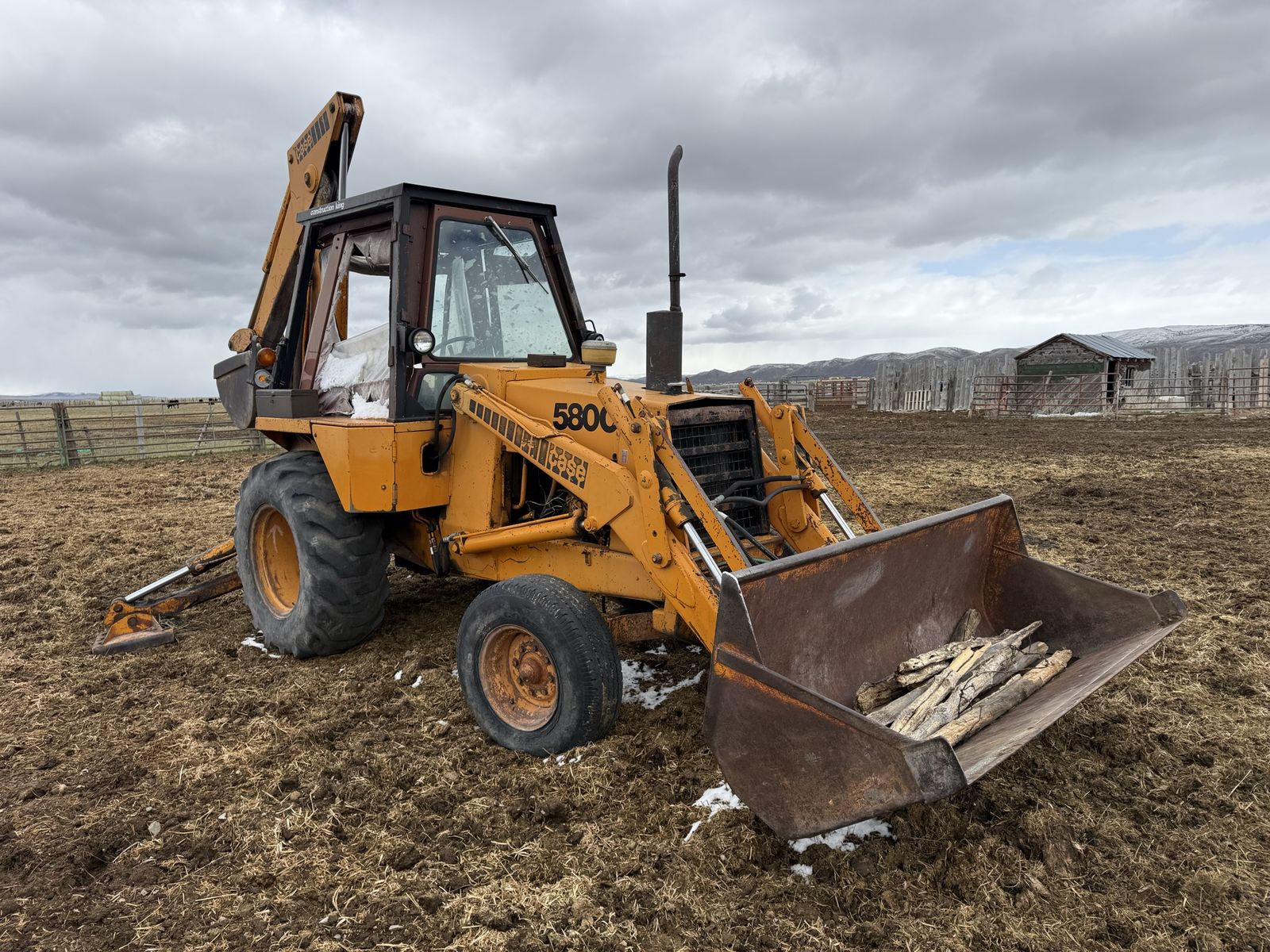 Case 580c backhoe