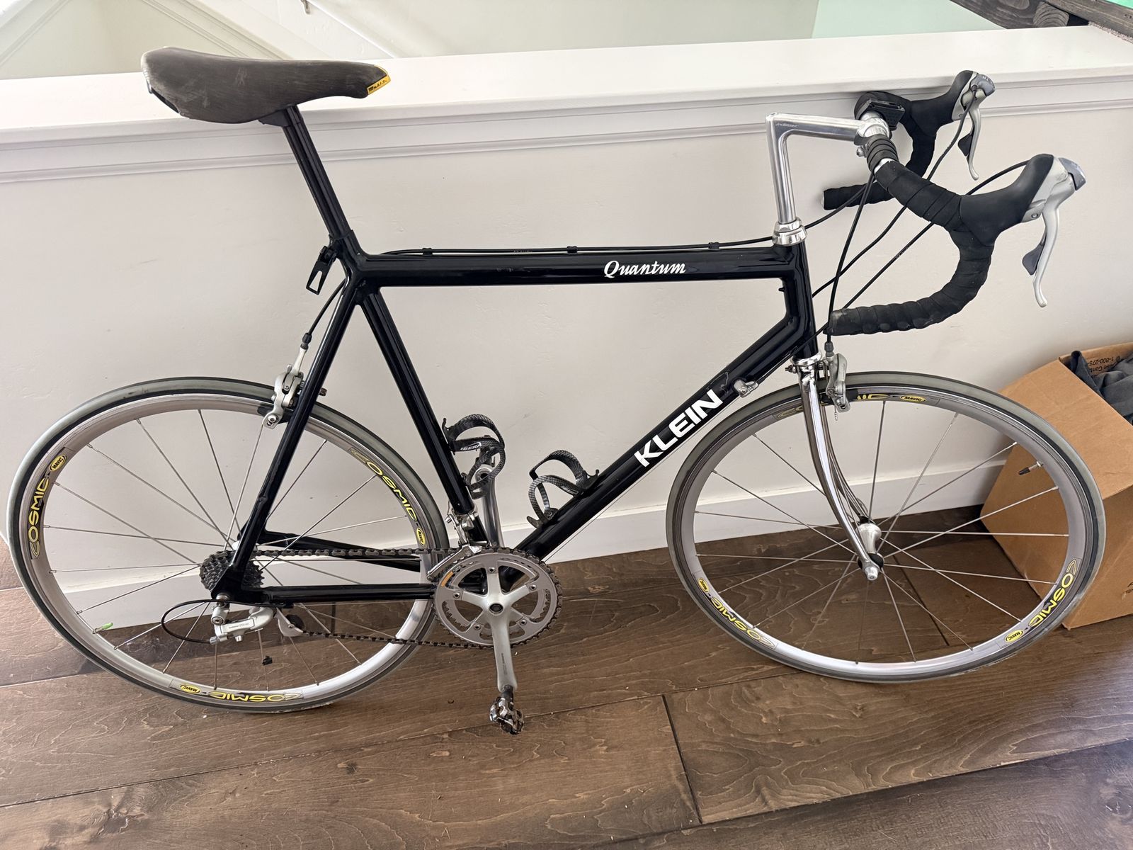 Vintage Klein Quantum Road Bike — 61.6cm — Shimano 105 — Mavic Cosmic Wheels