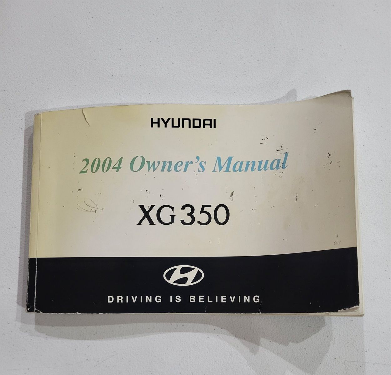 **OWNER'S MANUAL FOR 2004 HYUNDAI XG350**