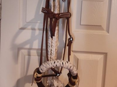 New handmade bozelle bridal with reins