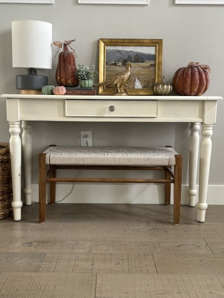 Wood Console Table