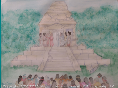 Christ in the Americas - Canvas Print