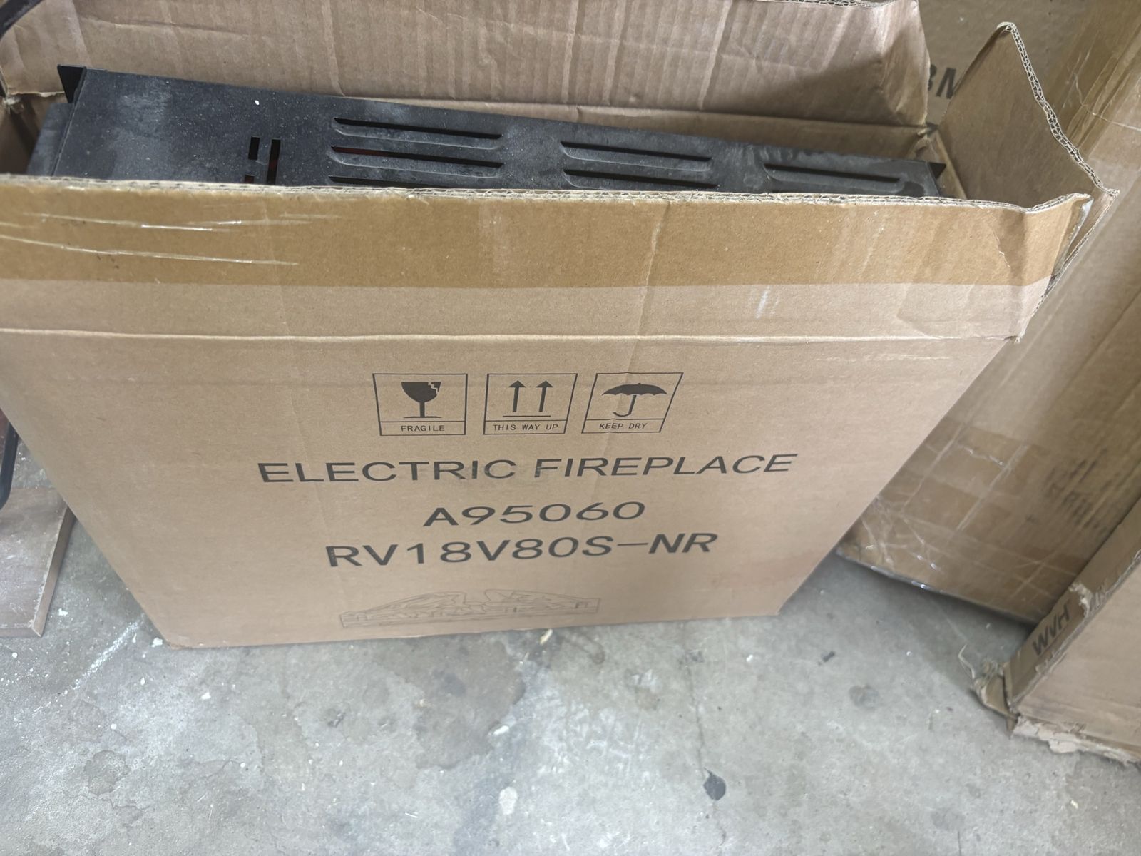 A95060 RV18V80S-NR Electric Fireplace Insert - New