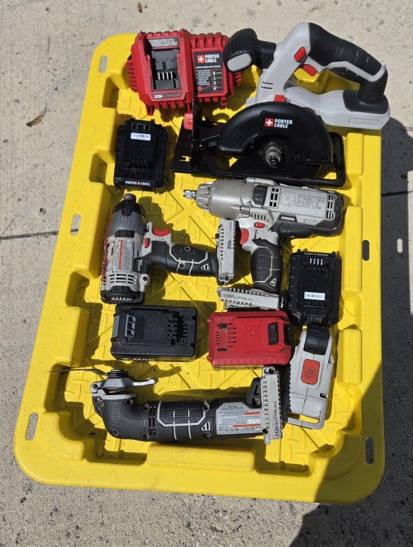 Porter Cable Cordless Tools