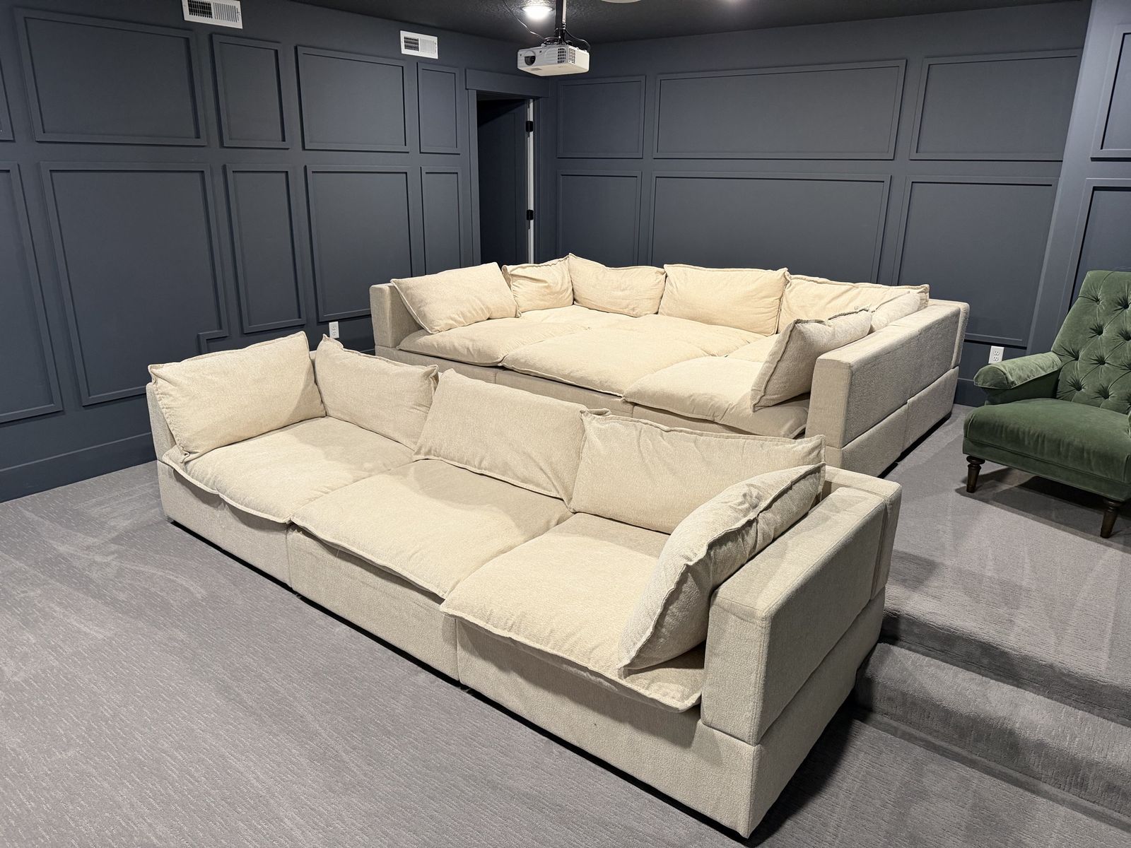 Albany Park Theater Sofa Set