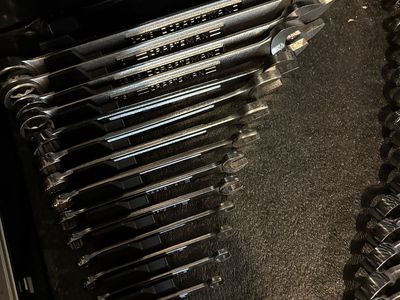 Made in USA Craftsman SAE Combination Wrench Set Like New 14 piece