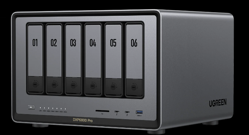UGREEN NASync DXP6800 Pro 6-Bay NAS (Intel Core i5-1235U, 32GB DDR5 RAM)