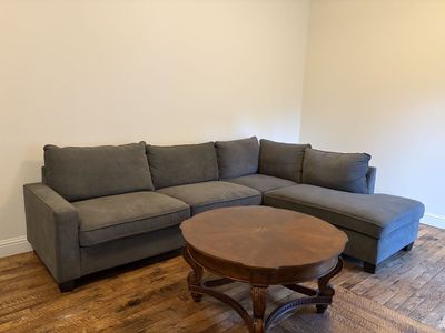 Living Spaces L Shaped Sectional (Brand New)