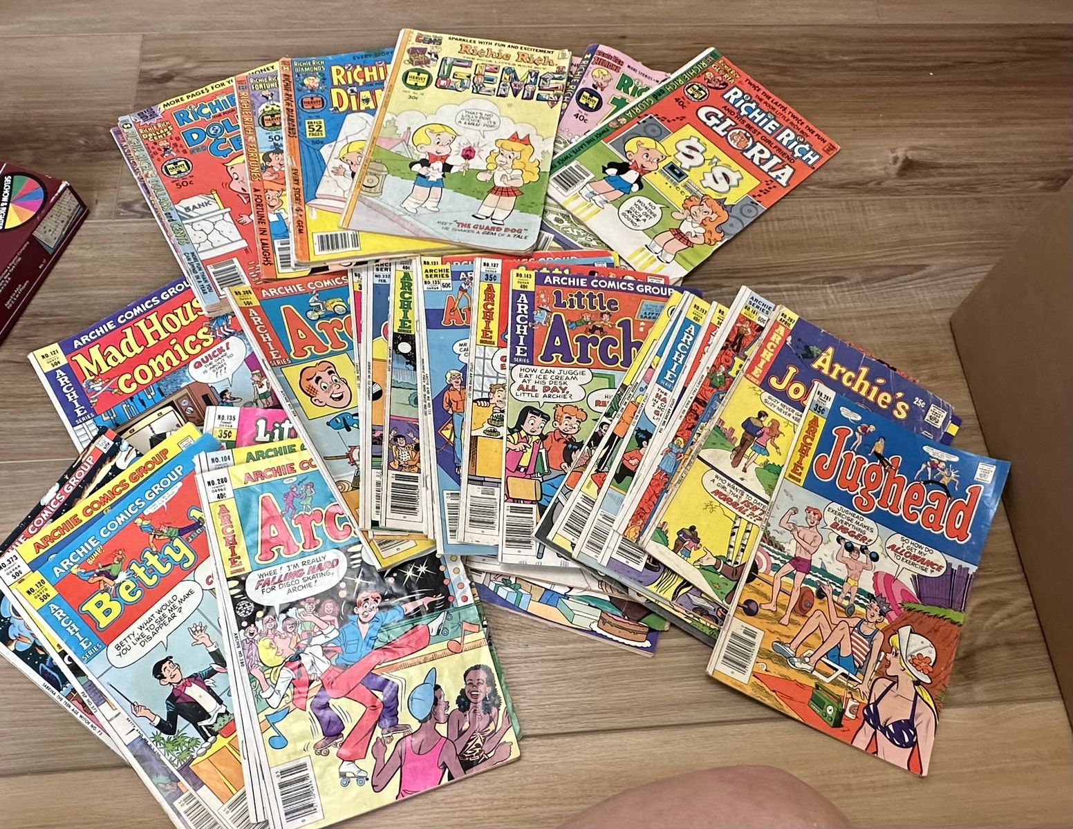 Richie Rich And Archie comic Books From The 70's