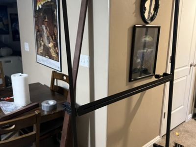 Black Metal King Size Bed Frame - Sturdy & Easy Assembly