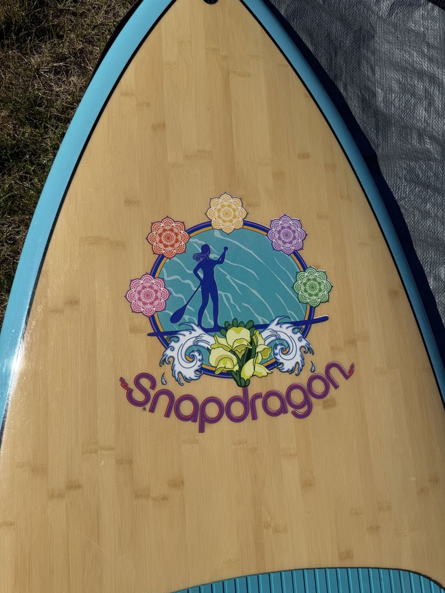 Condition Brusurf Snapdragon SUP w/ Bamboo Paddle - Mint