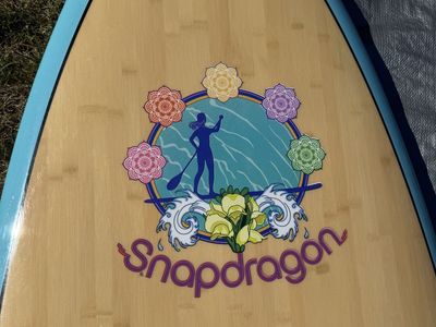 Condition Brusurf Snapdragon SUP w/ Bamboo Paddle - Mint