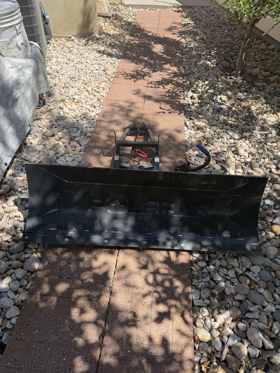 Polaris Snow Plow for Sportsman 850 ATV - Excellent Condition