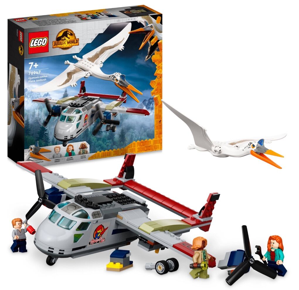 LEGO Jurassic World Quetzalcoatlus Plane Ambush