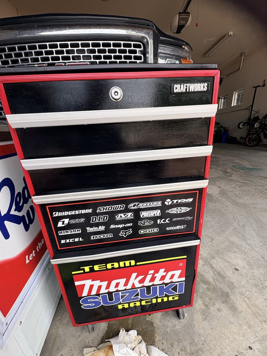 CraftworksMakita Suzuki Racing Mini Fridge Refrigerator