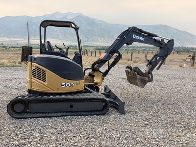 John Deere 50D Mini Hydraulic Excavator