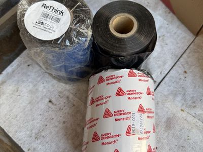 3 rolls of thermal ribbon