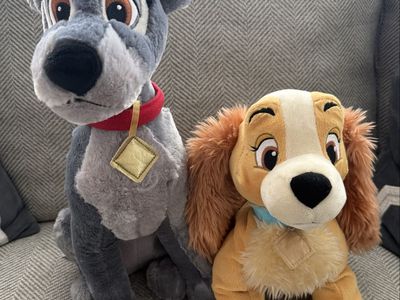 Disney’s Lady and the Tramp dolls