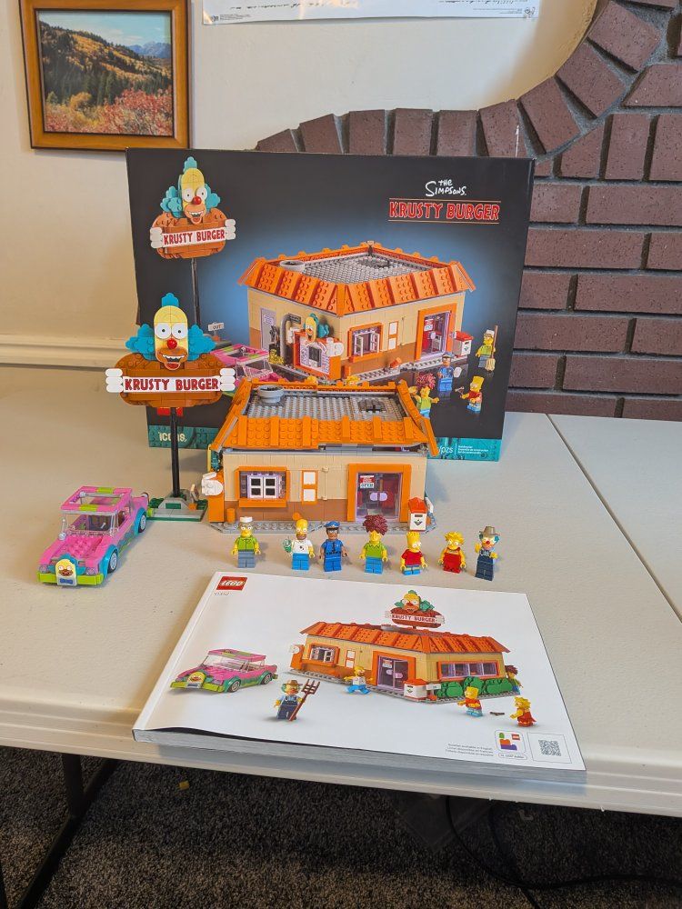 Lego Simpsons Krusty Burger