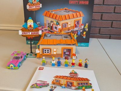 Lego Simpsons Krusty Burger