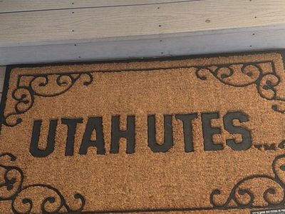 Utah Utes Coir Doormat - Officially Licensed NCAA Merchandise, Outdoor Welcome Mat