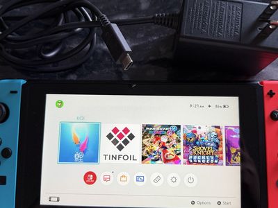 V1 Unpatched Nintendo Switch 512 SD Card + Charger