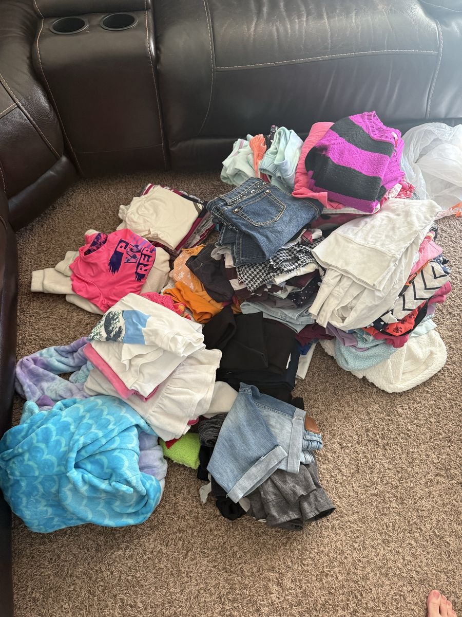 Large Lot of Girls Clothes Size 10-12